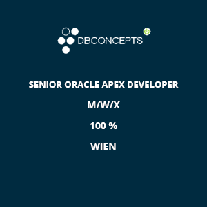 Offene Stellen Senior Oracle APEX DeveloperIn